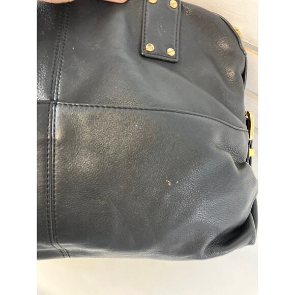 MICHAEL KORS, LARGE BLACK PEBBLED LEATHER WOMENS HADNBAG - Picture 4 of 16